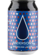 Anderson's American Lager burk