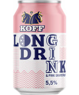 Koff Long Drink Pink Grapefruit burk