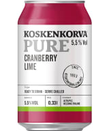 Koskenkorva Pure Cranberry Lime can