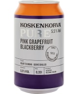Koskenkorva Pure Pink Grapefruit Blackberry burk