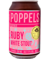 Poppels Ruby White Stout can