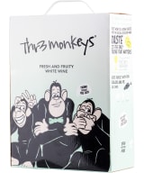 Thr3 Monkeys Fresh & Fruity White Wine 2021 hanapakkaus