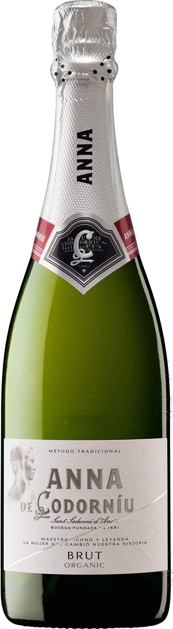 Anna de Codorníu Organic Cava Brut Sparkling wine & champagne Alko