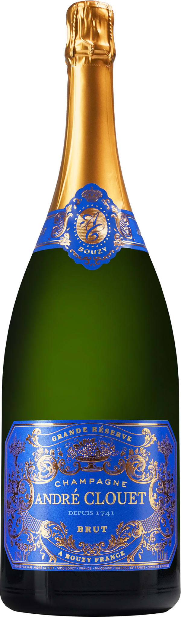 André Clouet Grande Reserve Blanc de Noirs Magnum Champagne Brut