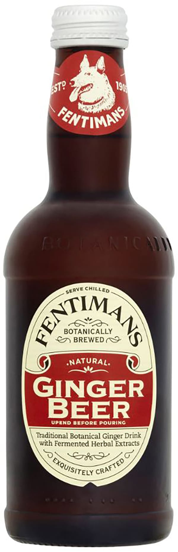 Fentimans Ginger Beer Nonalcoholic Alko