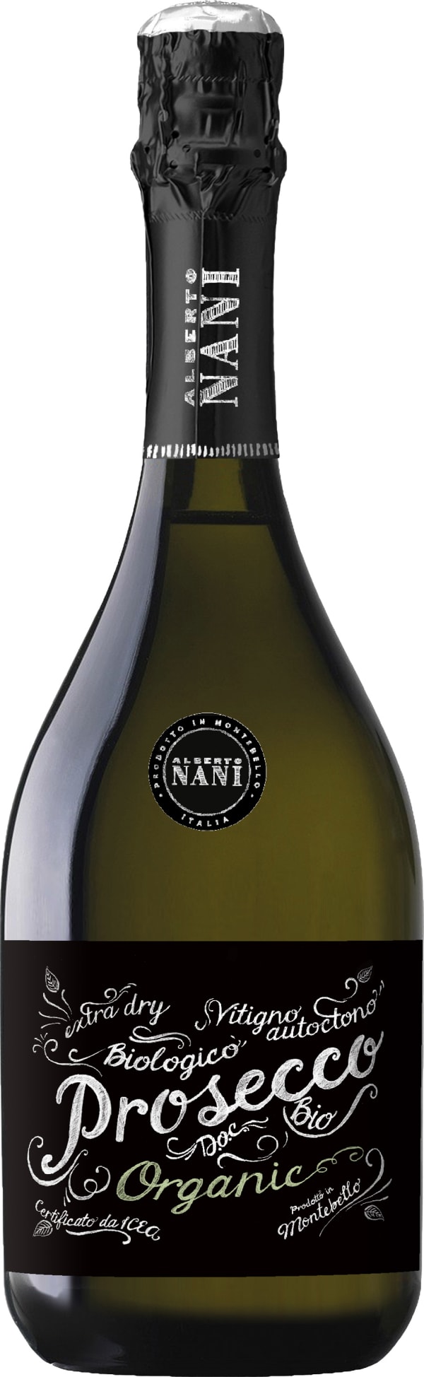 Alberto Nani Organic Prosecco Extra Dry Sparkling wine & champagne Alko