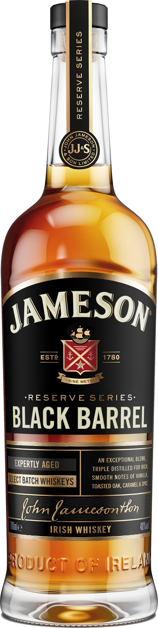 Jameson Black Barrel Whisky Alko
