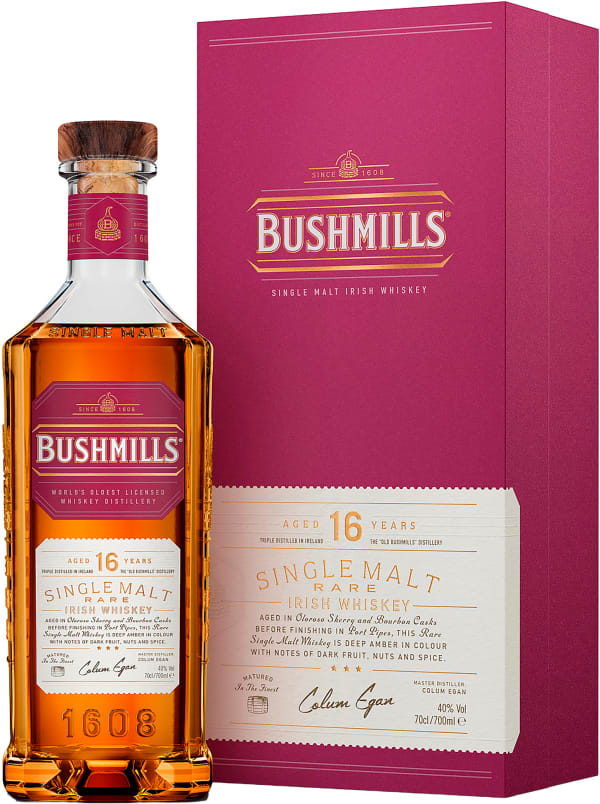 ウイスキー Bushmills 16 Year Old Single Malt Bushmills 16 Year Old Single Malt - Ireland - Whisky | Alko