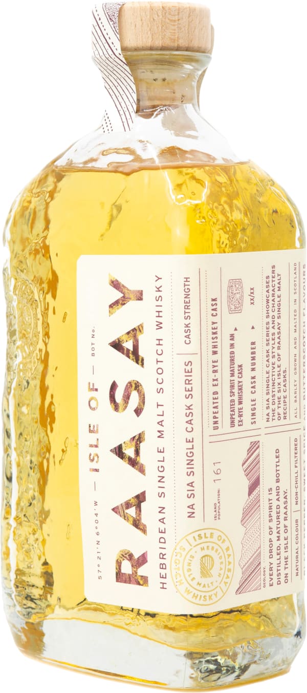 Isle of Raasay Na Sia Single Cask Unpeated ex-Rye Cask - Skotlanti