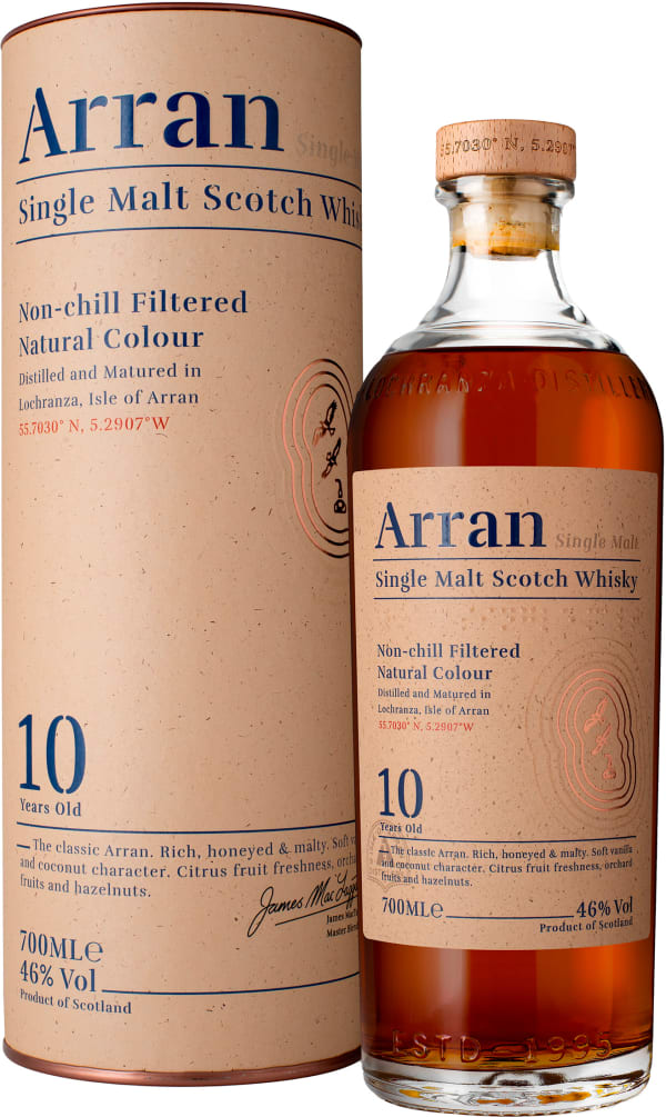 ウイスキー Arran 10YearsOld SingleMalt ScotchWhisky Arran 10 Years Old Single Malt - Scotland - Whisky | Alko