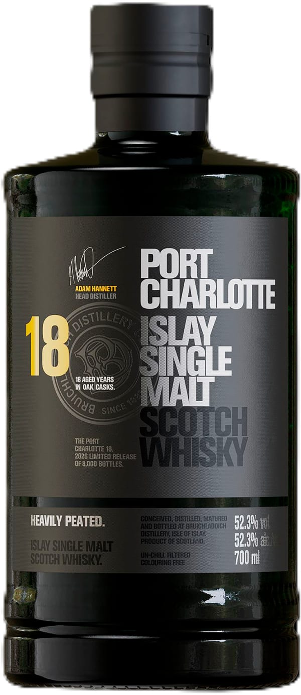 Port Charlotte 18 Year Old Single Malt - Scotland - Whisky | Alko