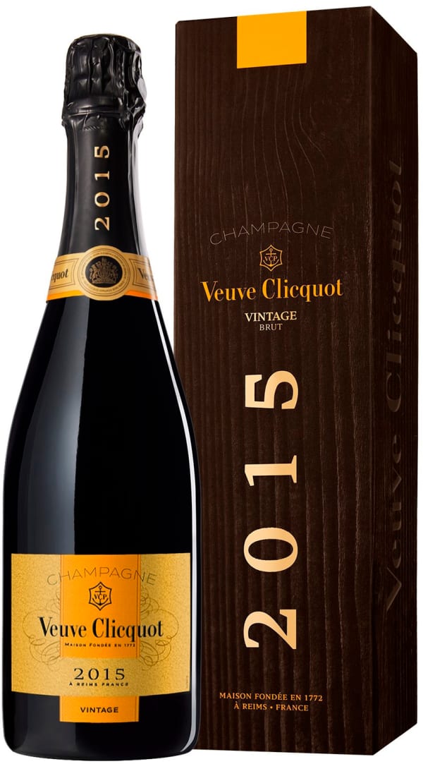 Veuve Clicquot Vintage Champagne Brut 2015 - Ranska - Kuohuviinit