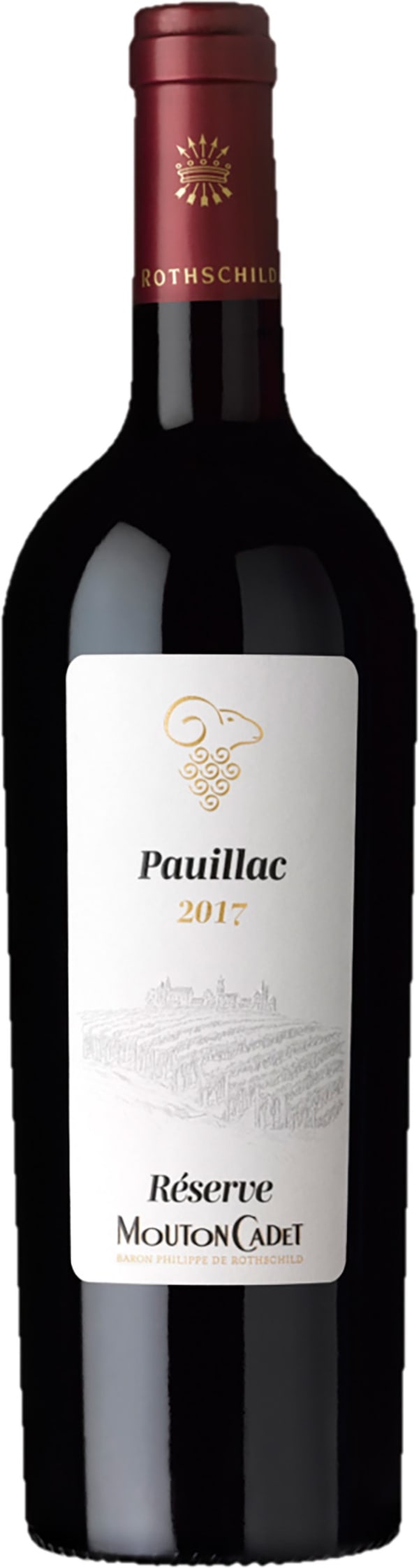 Réserve Mouton Cadet Pauillac 2018 5本 Mouton Cadet Réserve Pauillac 2018 - Ranska - Punaviinit | Alko