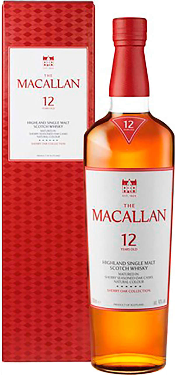 The Macallan Sherry Oak 12 Years Old Single Malt - Scotland