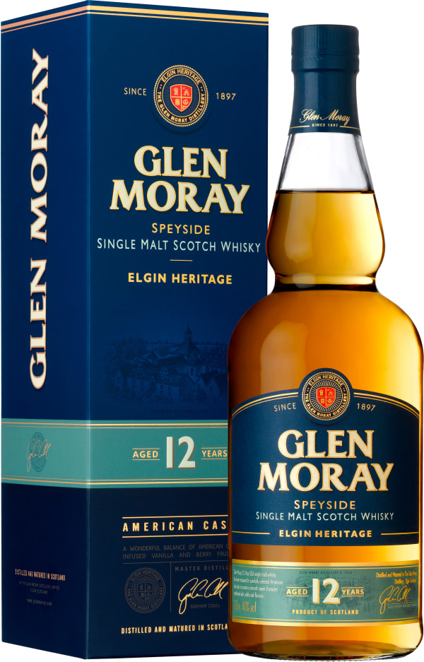 Glen Moray Elgin Heritage 12 Year Old Single Malt - Scotland